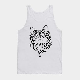 Tribal Cat Tank Top